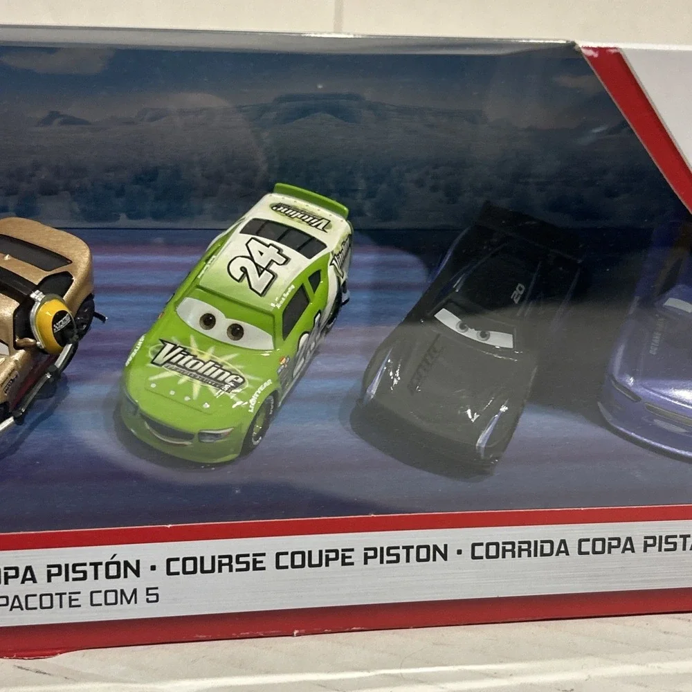 Disney Pixar Cars 3 Piston Cup Race 5 Pack w/Shannon Spokes New‎